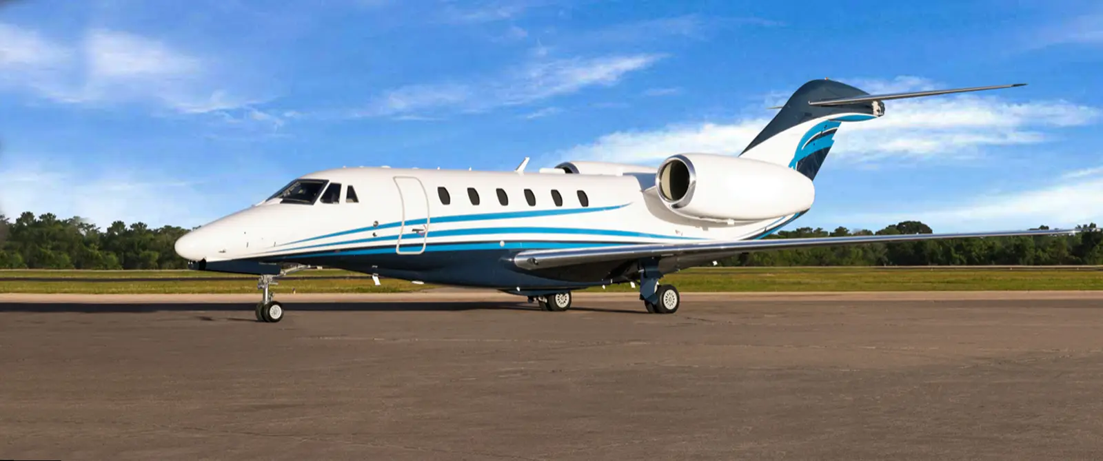 Cessna Citation X N777KT operated by Silver Air, exterior