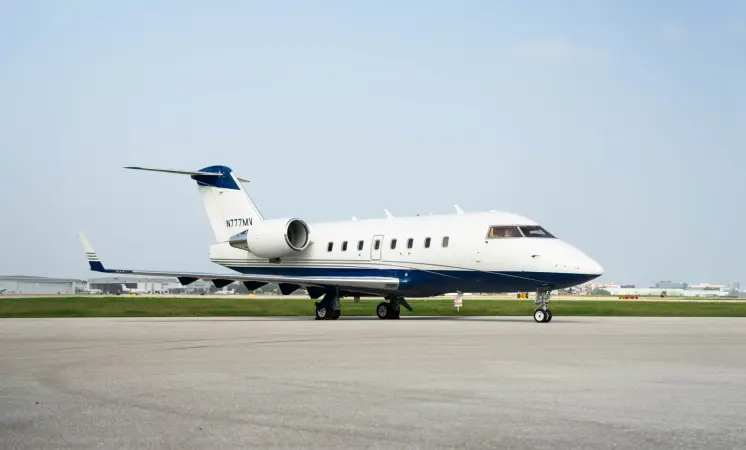Bombardier Challenger 604 N777MV operated by A-ok Jets photo 4
