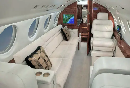 Dassault Falcon 50 N777UV operated by Malone AirCharter, Inc. photo 6