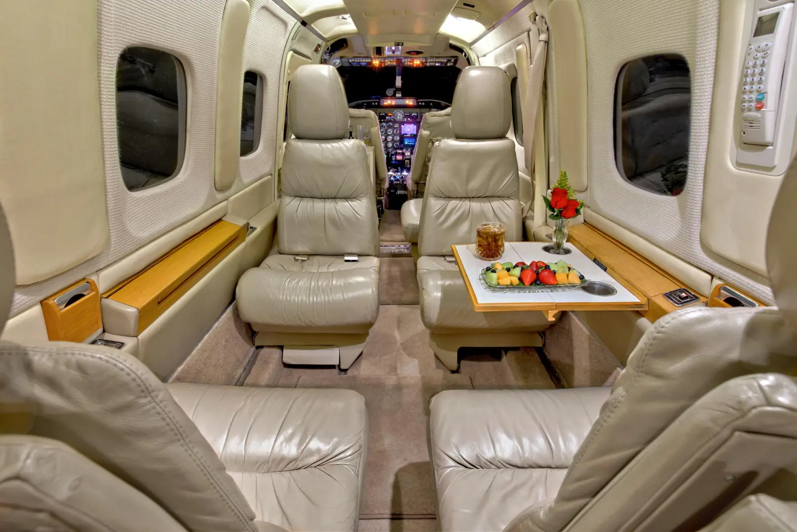 Aero Commander 690 N77HS operated by Courtney Aviation, Inc. photo 3
