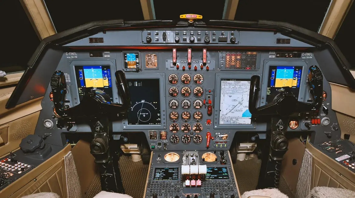 Dassault Falcon 50 N77ME operated by True Aviation Charter Services photo 6
