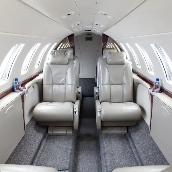 Cessna Citation CJ3 N7814 operated by Latitude 33 Aviation, LLC, KCRQ, exterior