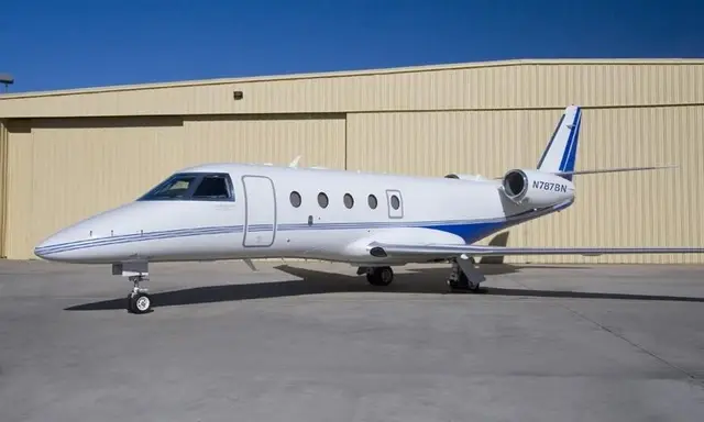 Gulfstream G150 N787BN operated by Clay Lacy Aviation, Inc., exterior