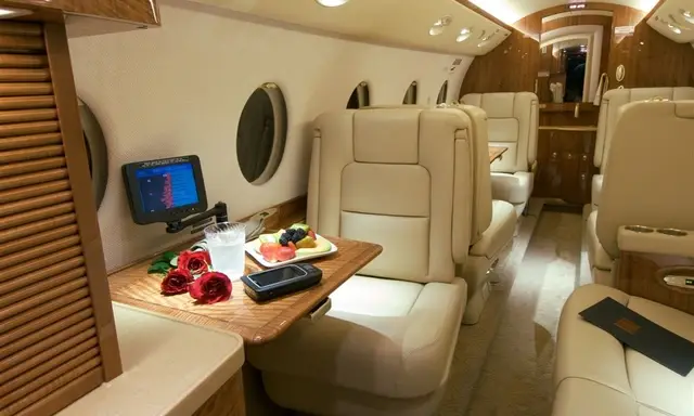 Gulfstream G150 N787BN operated by Clay Lacy Aviation, Inc. photo 3