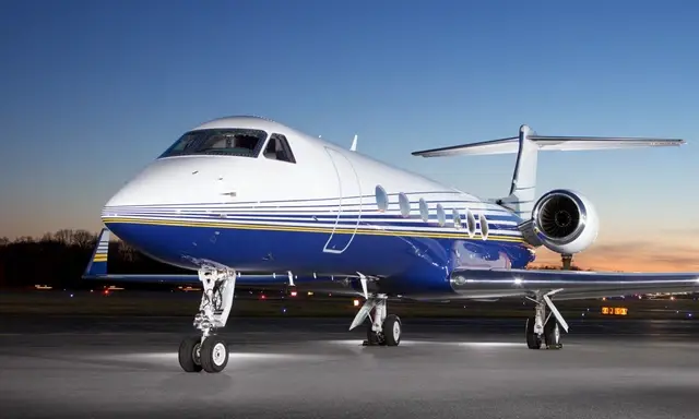 Gulfstream G500 N789LR operated by Presidential Aviation, exterior