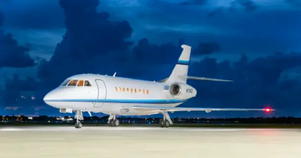 Dassault Falcon 2000 N790Z operated by Hangar 7 Aviation, KHND, exterior