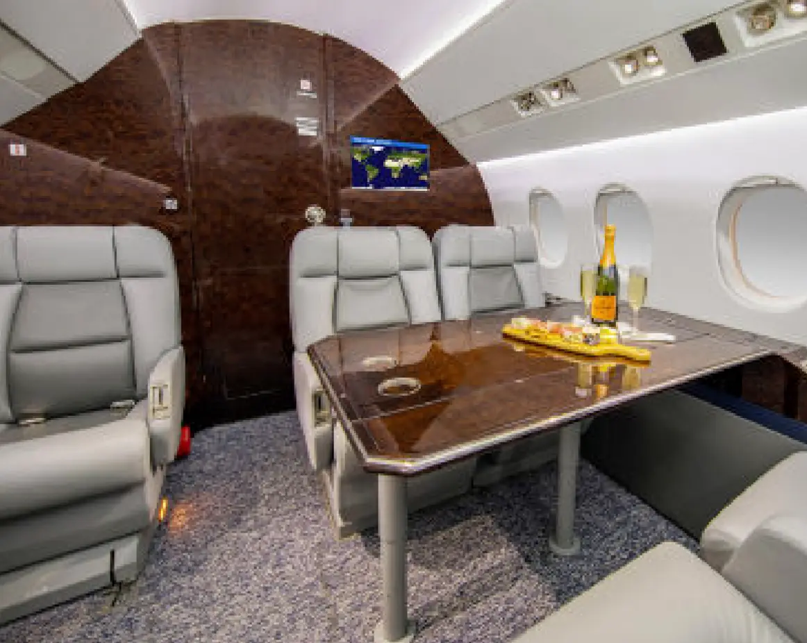 Dassault Falcon 2000EX EASy N799RB operated by Jet Aviation photo 6
