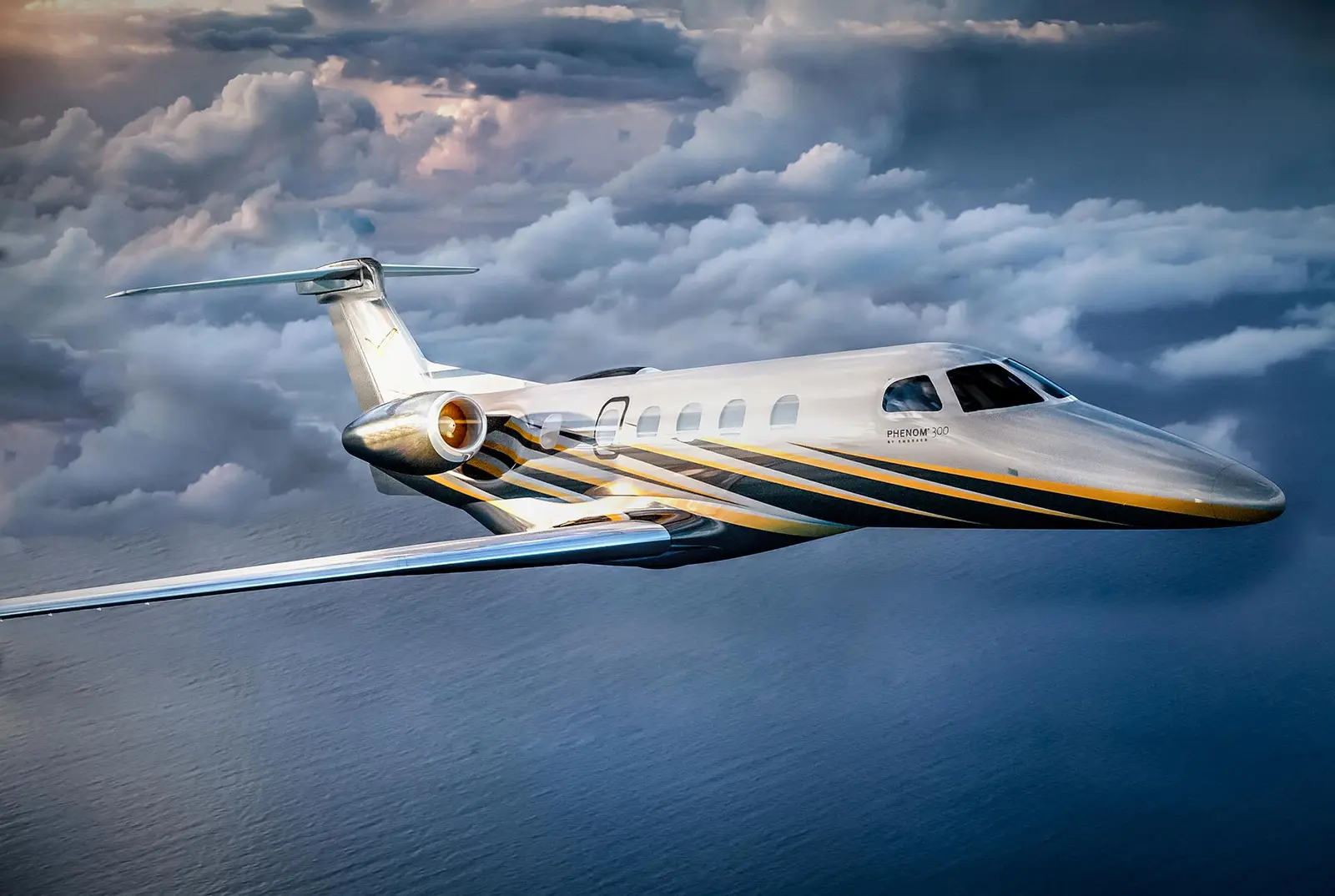 Embraer Phenom 300 N7DR operated by Elite Jets Charter, LLC photo 5