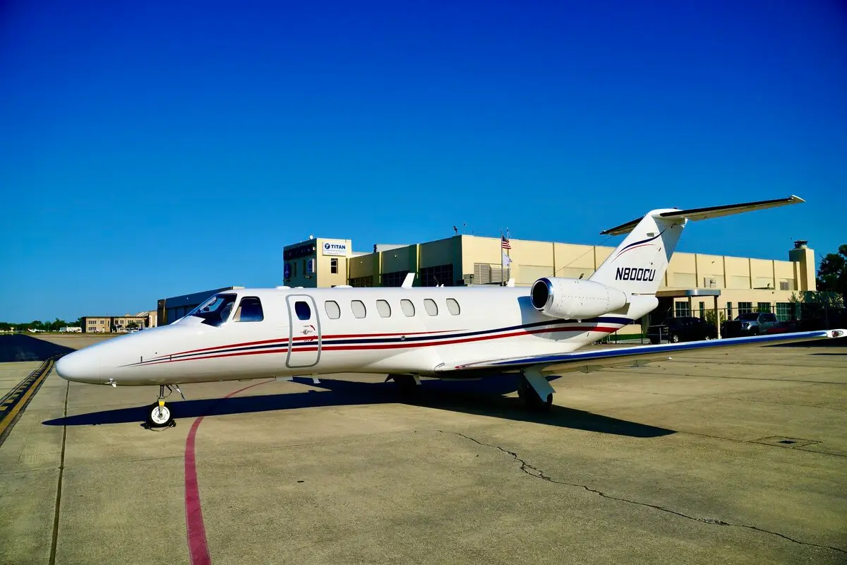 Cessna Citation CJ3 N800CU operated by Flightline First, LLC photo 5