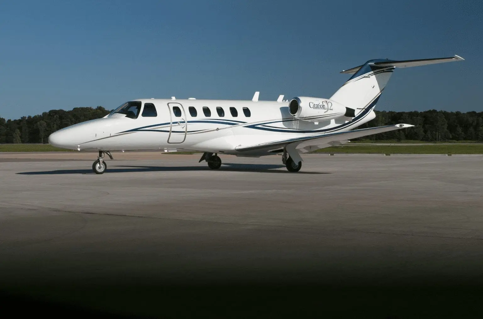 Cessna Citation CJ2 N800GF operated by Aero Charter, Inc., exterior