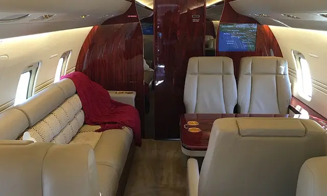 Bombardier Challenger 604 N800LB operated by West Coast Aviation Services, KSNA photo 3