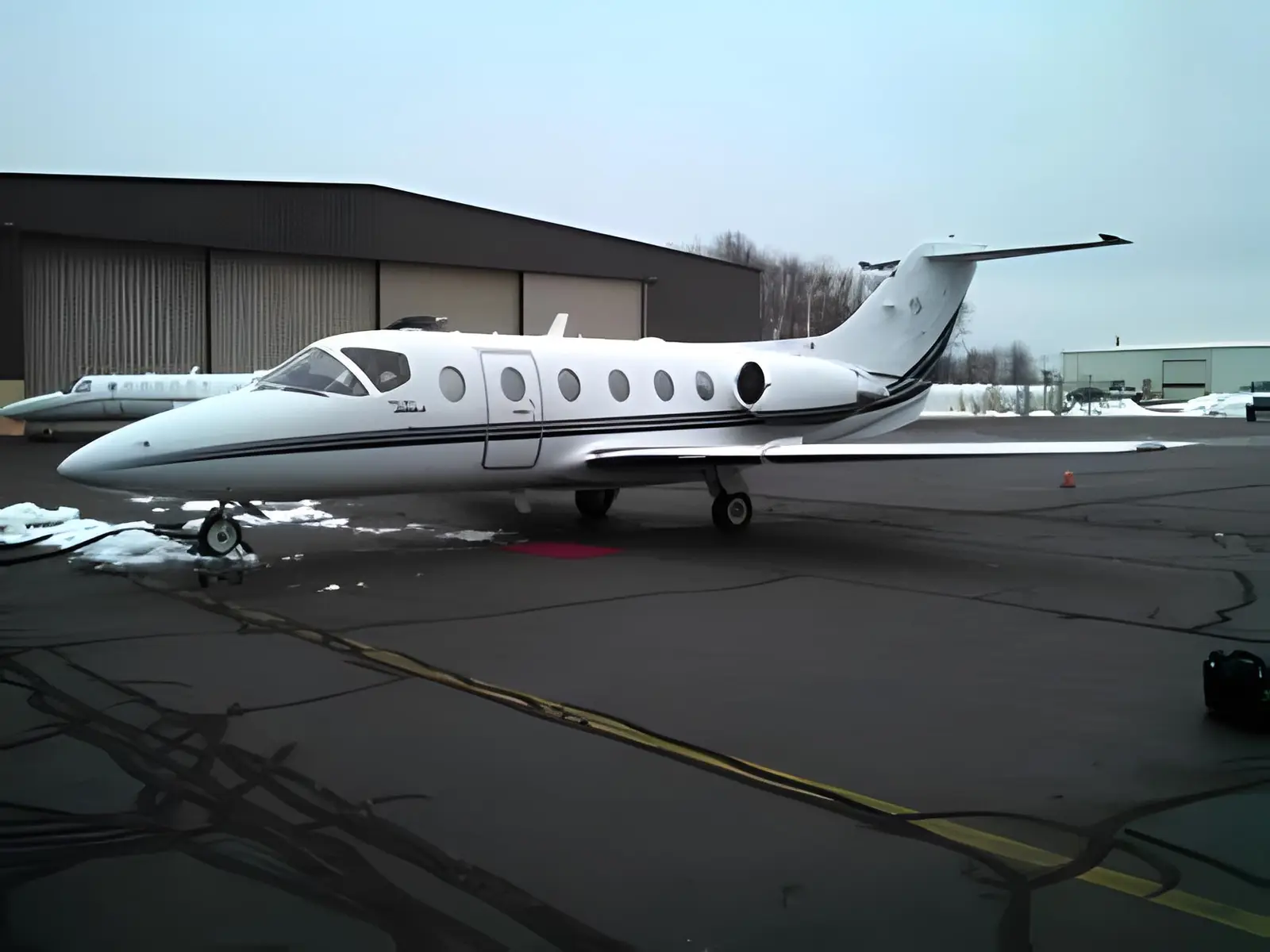 Beechcraft Beechjet 400A N800SD operated by Executive Air Services (EAS), exterior