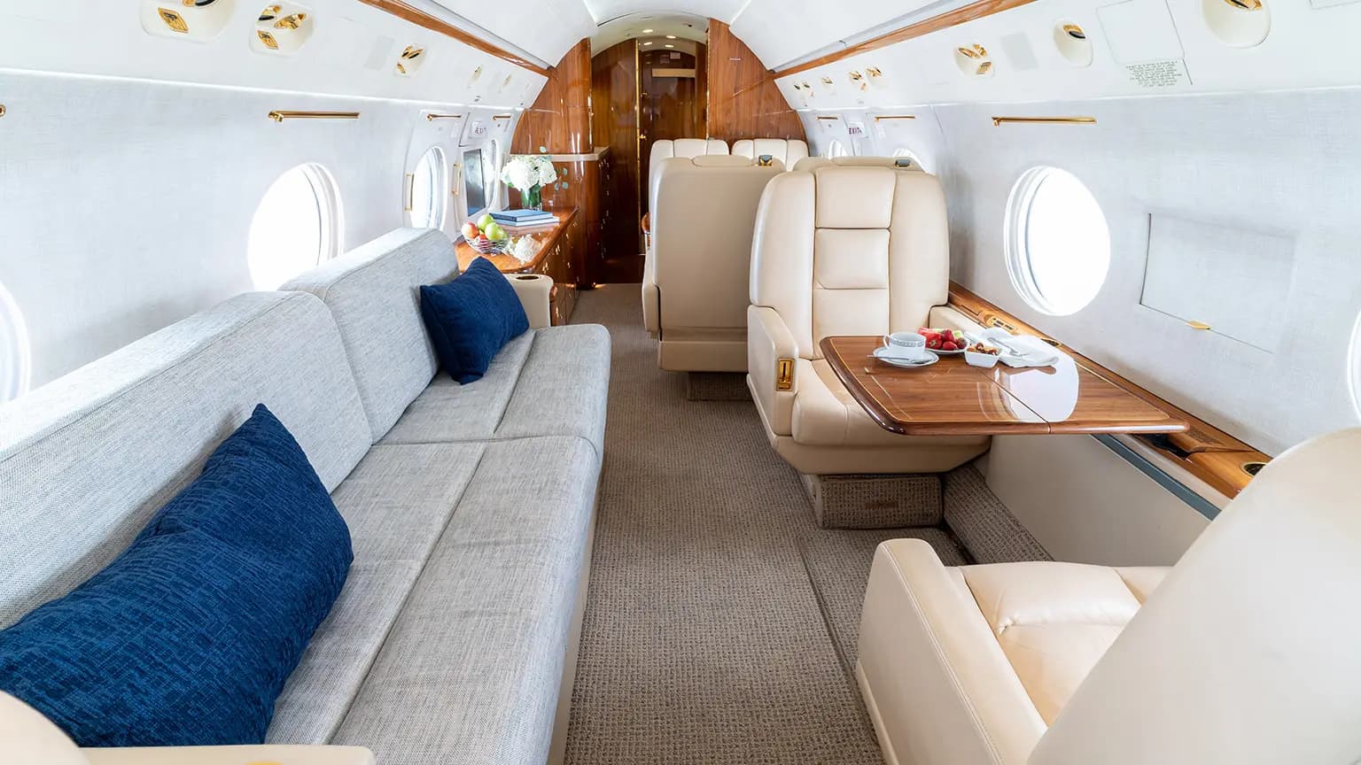 Gulfstream V N801HH operated by Jet Edge International photo 6