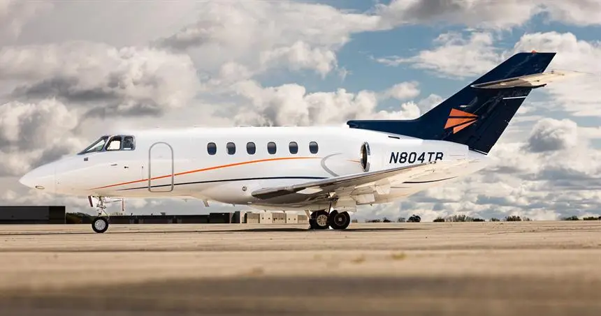 Beechcraft Hawker 800XP N804TB