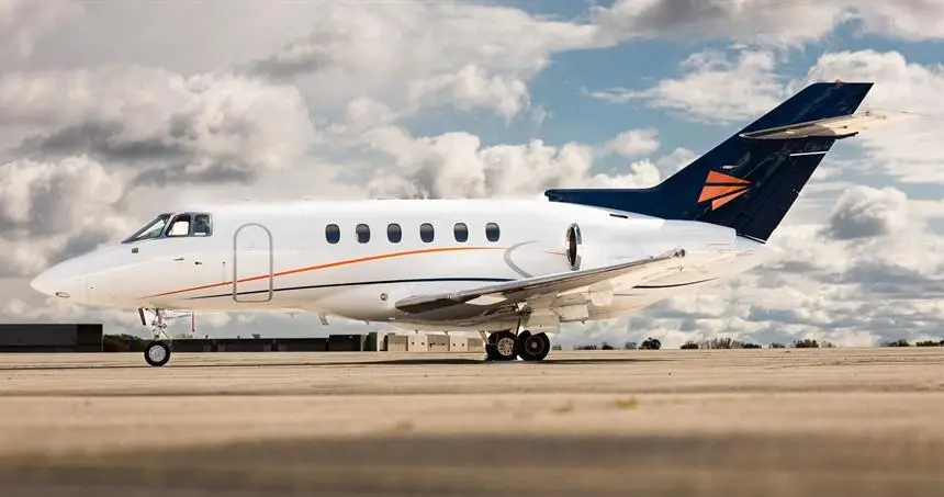 Beechcraft Hawker 800XP N804TB operated by Premier Private Jets photo 4