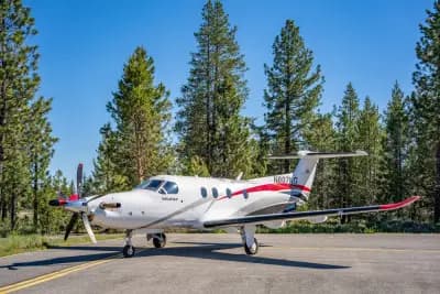 Pilatus PC-12/47 NG N807NG operated by Western Aircraft photo 2