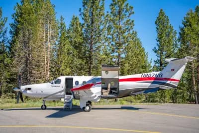 Pilatus PC-12/47 NG N807NG operated by Western Aircraft photo 4