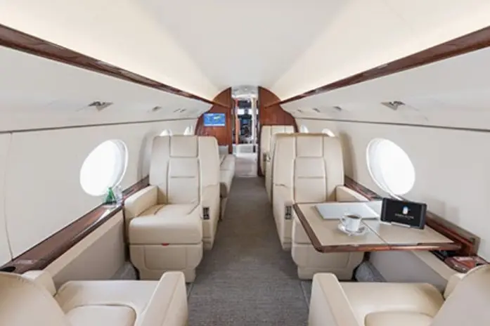 Gulfstream IV-SP N808CF operated by Hera Flight, LLC photo 2
