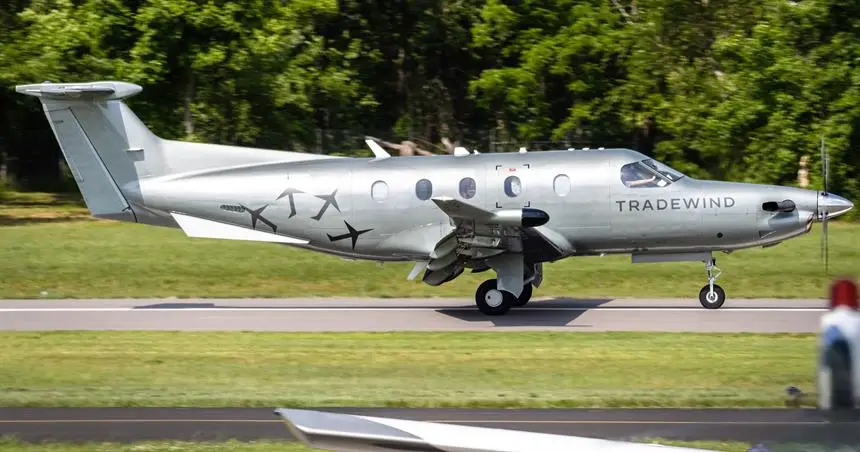 Pilatus PC-12/47 NG N809TW operated by Tradewind Aviation photo 2