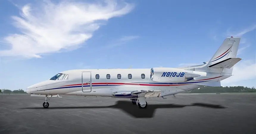 Cessna Citation Excel N810JB operated by Jet 1 Charter, Inc., exterior