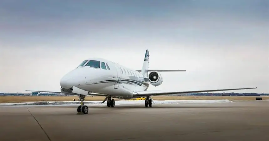 Cessna Citation Sovereign N817TV operated by Mach Point Aviation Elevated photo 4