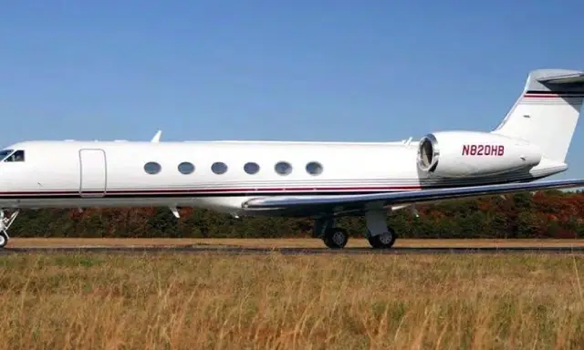Gulfstream V N820HB operated by Executive Fliteways, Inc., exterior