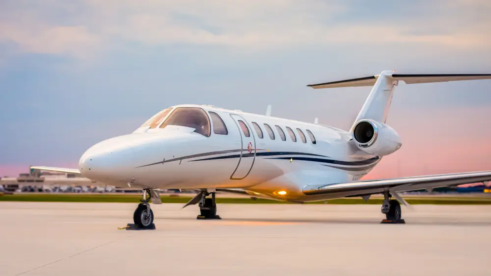 Cessna Citation CJ3 N820MJ operated by Jet Access Aviation, exterior