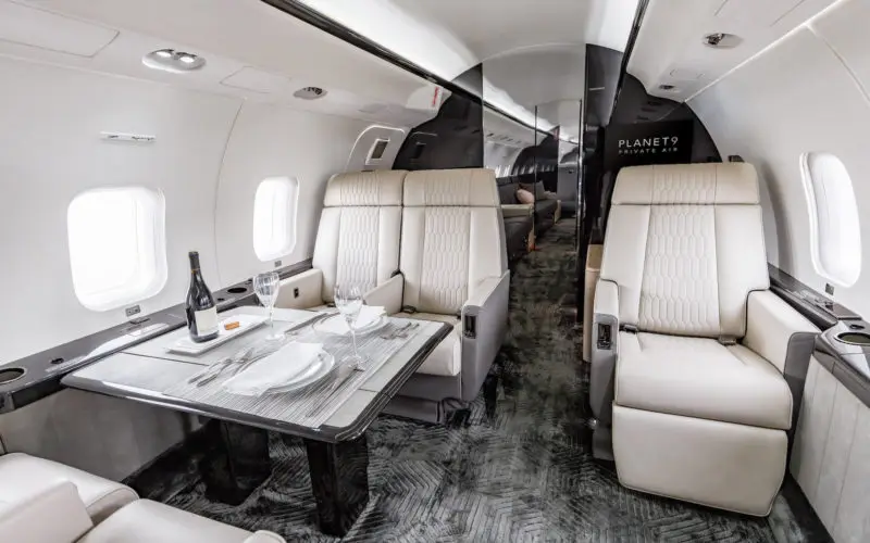 Bombardier Global Express N822VP operated by Planet 9 Private Air ("P9PA") photo 2