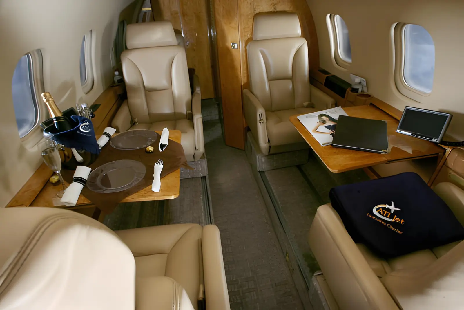 Bombardier Learjet 55 N824MG operated by ATI Jet Executive Charter photo 2
