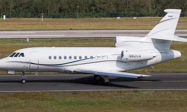 Dassault Falcon 900EX EASy N82CA operated by RVR Aviation, LLC, exterior