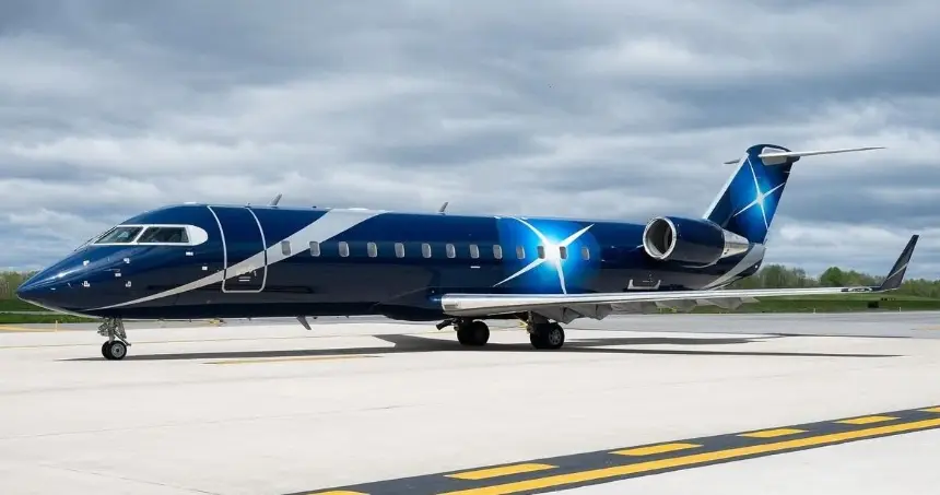 Bombardier Challenger 850 N850NB operated by Maine Aviation Aircraft Charter, LLC. photo 2