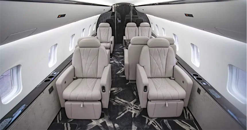 Bombardier Challenger 850 N850NB operated by Maine Aviation Aircraft Charter, LLC. photo 5