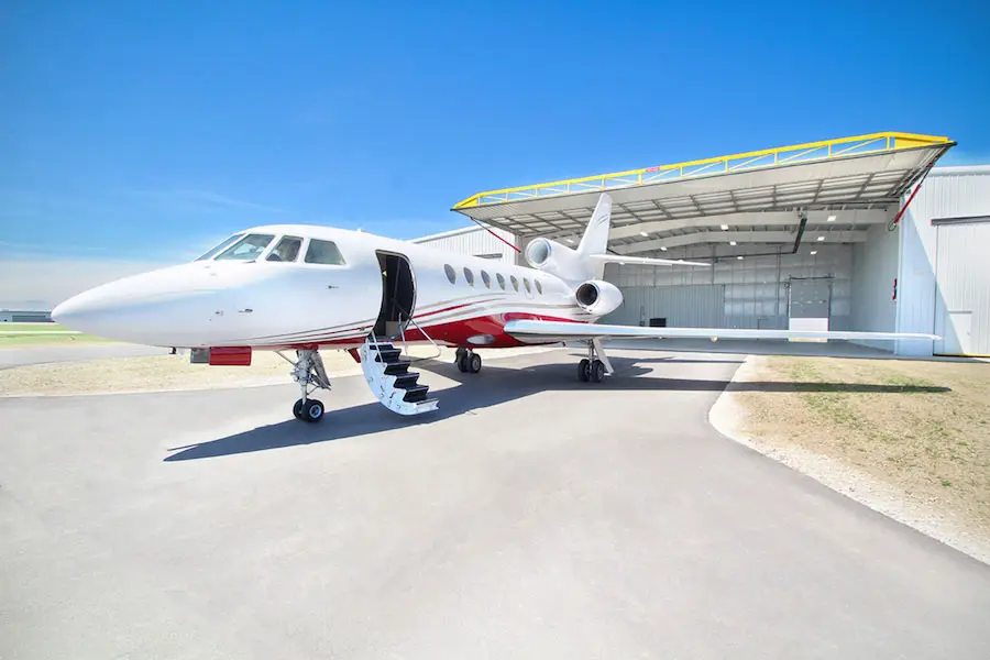 Dassault Falcon 50 N850RA operated by Royal Air Freight, Inc, KPTK photo 4