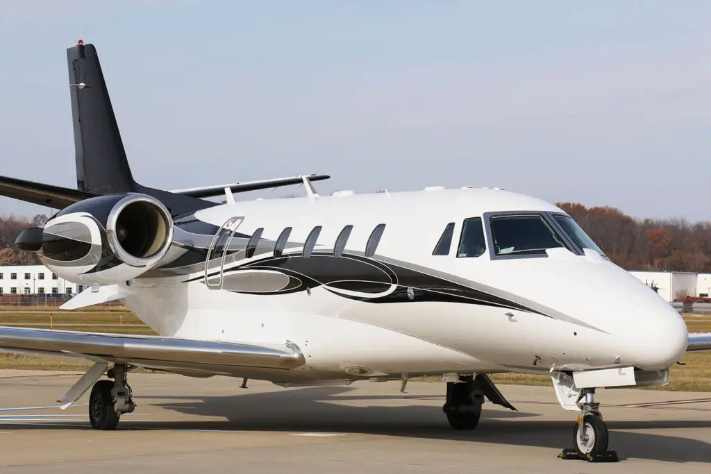 Cessna Citation XLS N852JS operated by FlyExclusive International, exterior