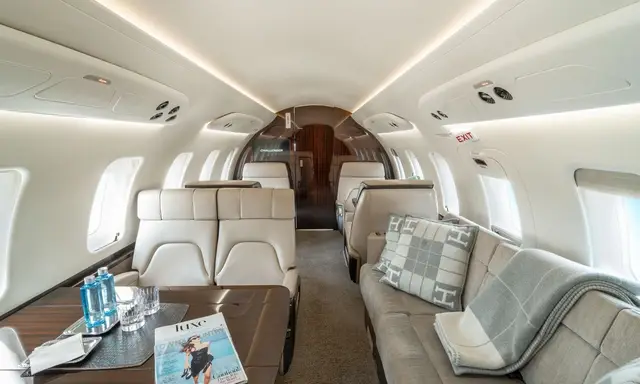 Bombardier Challenger 650 N858MY operated by Hop-A-Jet WorldWide Jet Charter photo 5