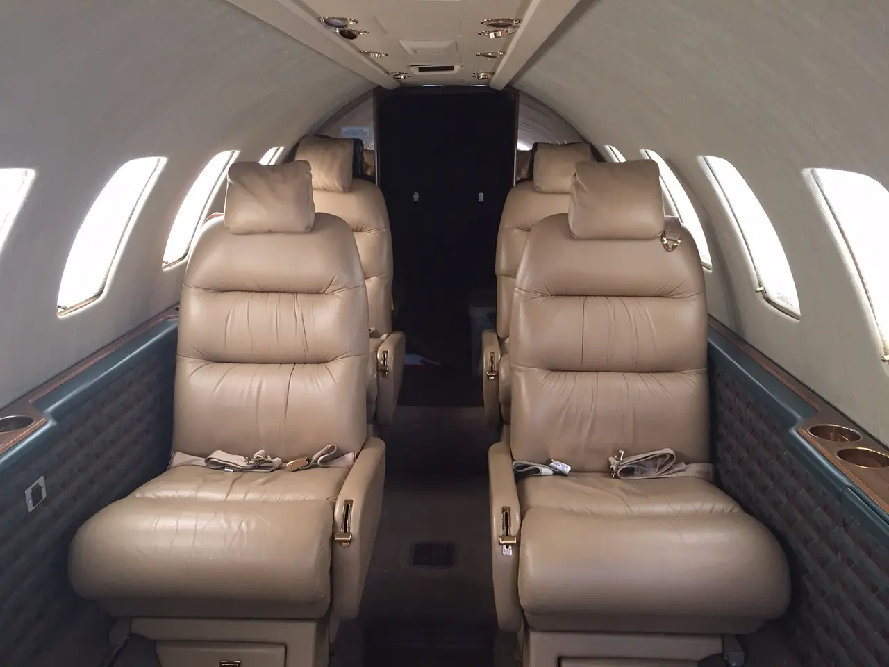 Cessna Citation Ultra N860CR operated by Gulf Atlantic Airways, Inc., KGNV, exterior