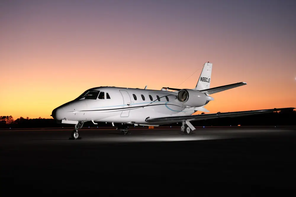 Cessna Citation Excel N860JS operated by FlyExclusive International, exterior
