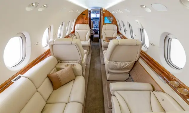 Beechcraft Hawker 800XP N868PZ operated by Mach One Air Charters, Inc., KCNO photo 3