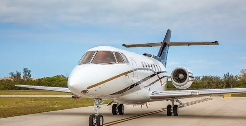 Beechcraft Hawker 1000 N868WU operated by Mac Air Group, exterior