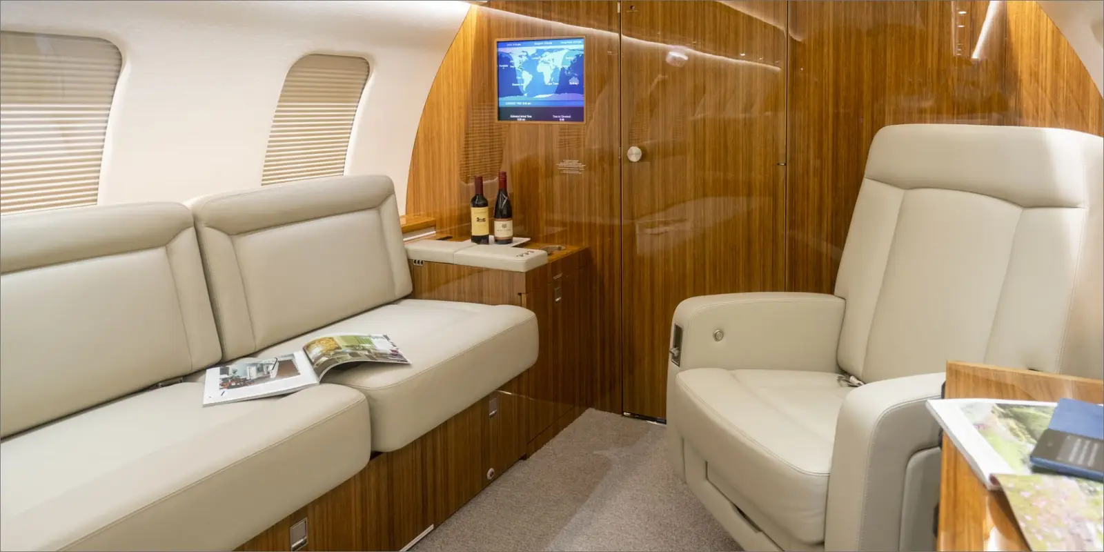 Bombardier Challenger 605 N86NP operated by Sky Quest, LLC, KCLE photo 6