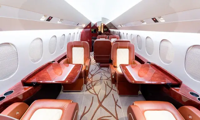 Dassault Falcon 900EX N878SL operated by Saturn Aviation, LLC, exterior