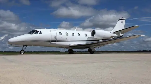 Cessna Citation Excel N883SC operated by Lone Star Aviators, LLC, exterior
