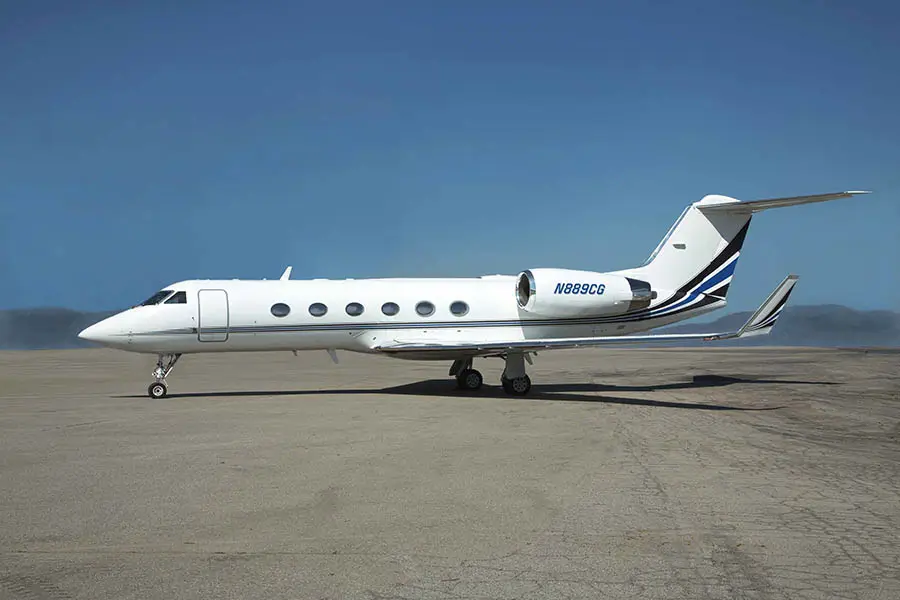 Gulfstream IV-SP N889CG operated by Pegasus Elite Aviation, Inc., exterior