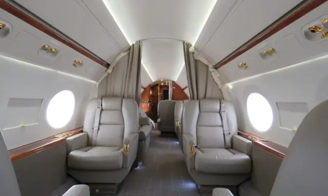 Gulfstream G550 N889MS operated by Prime Jet, LLC photo 2