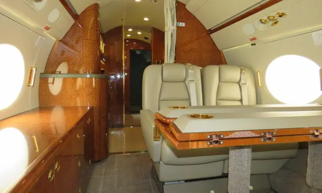 Gulfstream G550 N889MS operated by Prime Jet, LLC photo 4