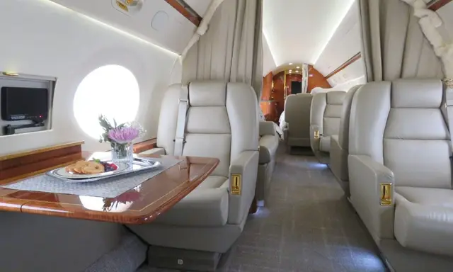 Gulfstream G550 N889MS operated by Prime Jet, LLC photo 5