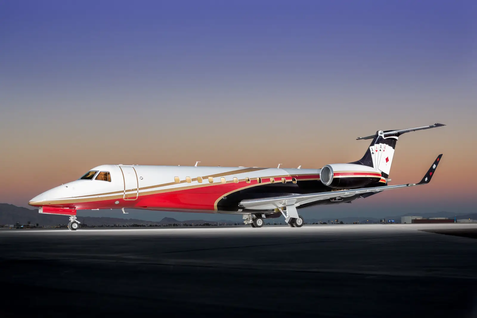 Embraer Legacy 600 N900EM operated by Clay Lacy Aviation, Inc., exterior