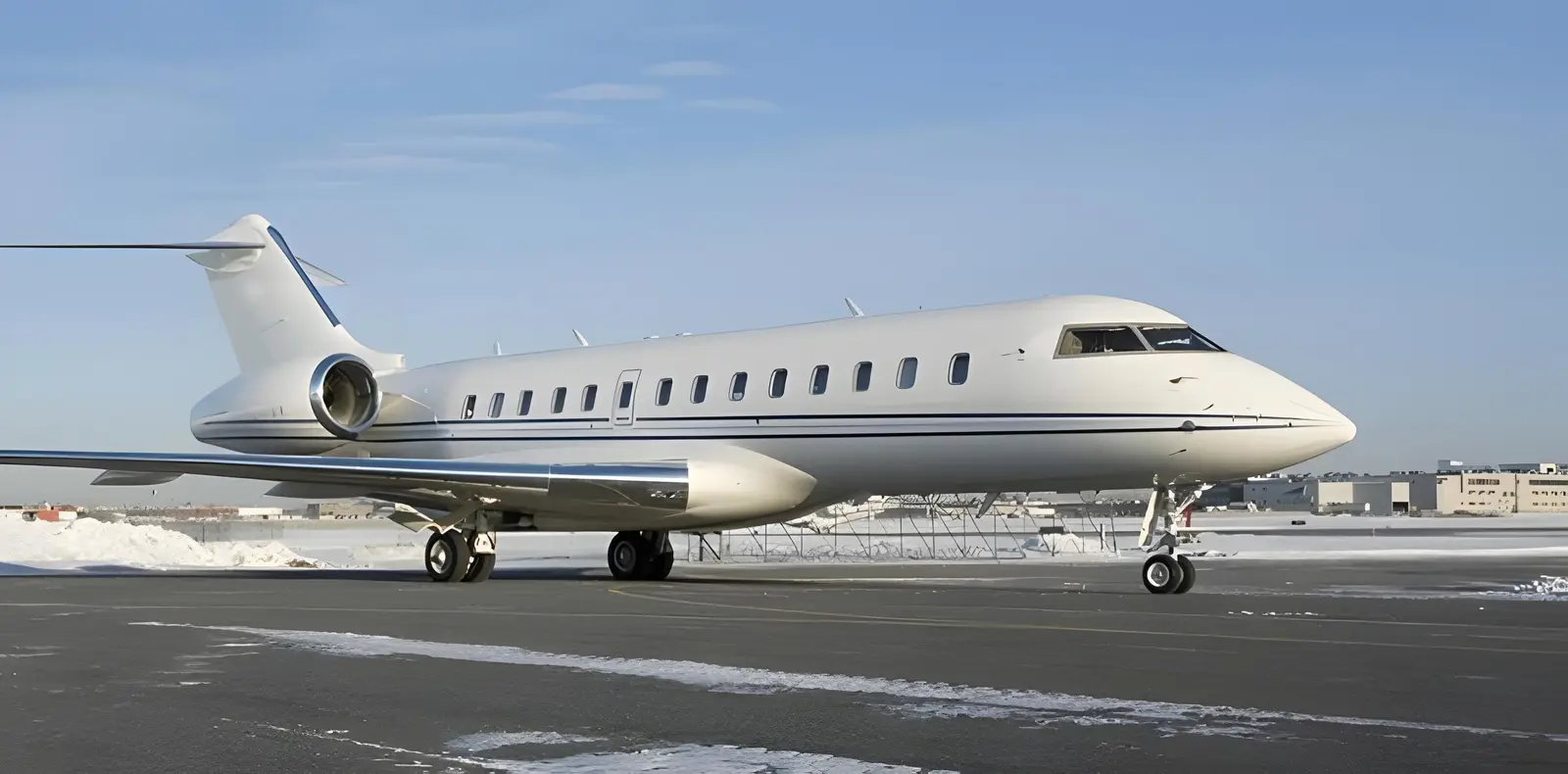 Bombardier Global 5000 N900GX operated by Priester Aviation, exterior