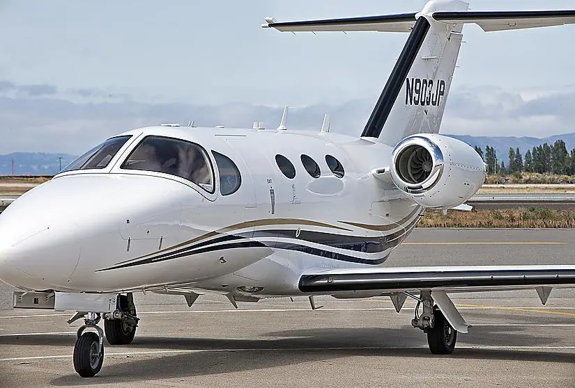 Cessna Citation Mustang N903JP operated by Pacific Coast Jet, exterior