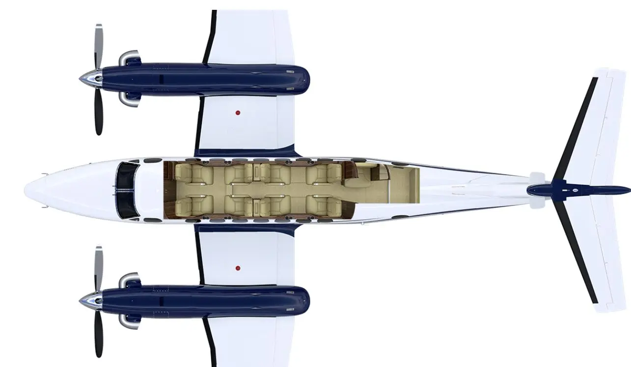 Beechcraft King Air 350 N904MC operated by Reliant Air Charter Inc photo 3